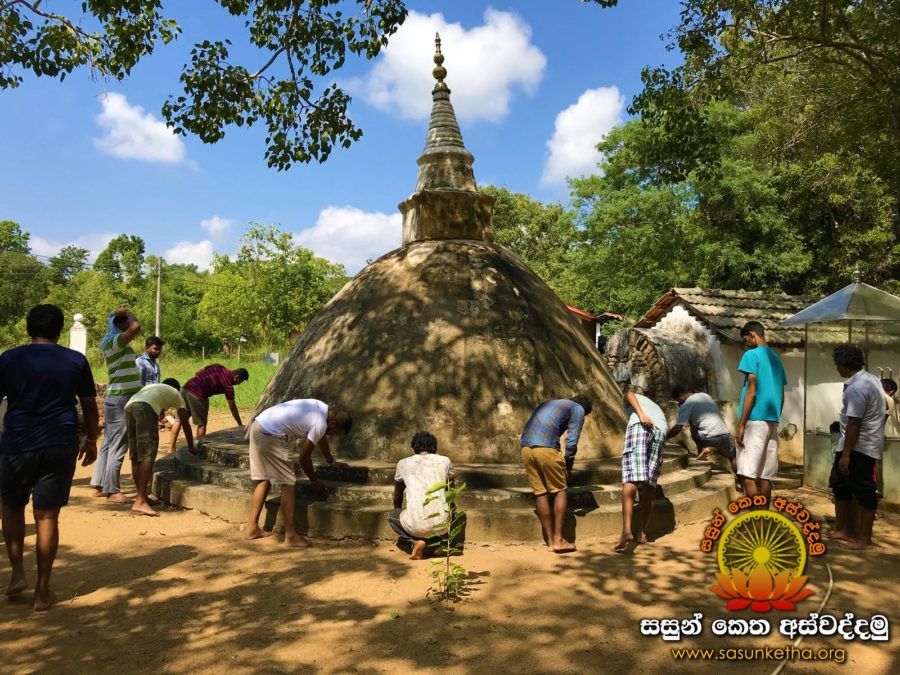 2019.01.26 විහාර මහා දේවිය සැකසූ රිටිගල දේවගිරි පුරාණ විහාරයේ සෑ රජුන් (5)