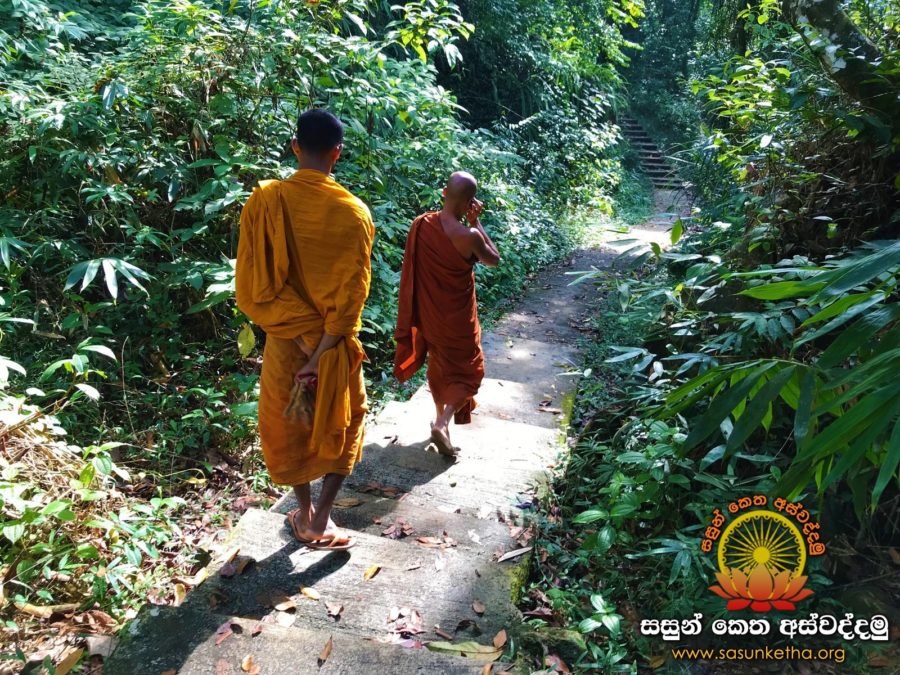 2019.01.13 තුන්දොල ආරණ්‍ය සේනාසනයේ ධාන ශාලාව සැකසීම සදහා ශ්‍රම දායකත්වය ලබාදීම_8