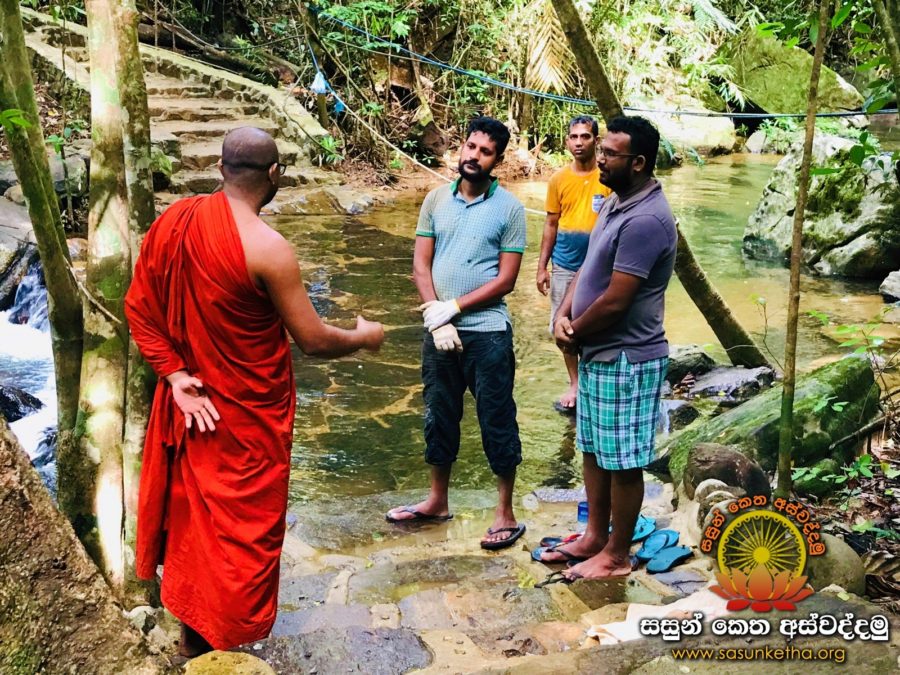 2019.07.21 සිරිපාගම අසපුවේ කුටි සැකසීම උදෙසා සිදුකල උත්තම ශ්‍රම පූජාව_12